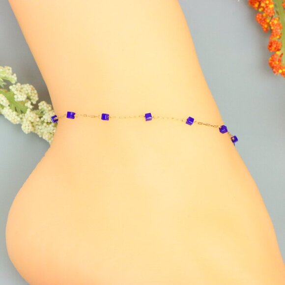 Handmade Anklet – A Stylish Choice for Women, Thoughtful Gift Idea, EVCH1430 - Picture 2 of 8
